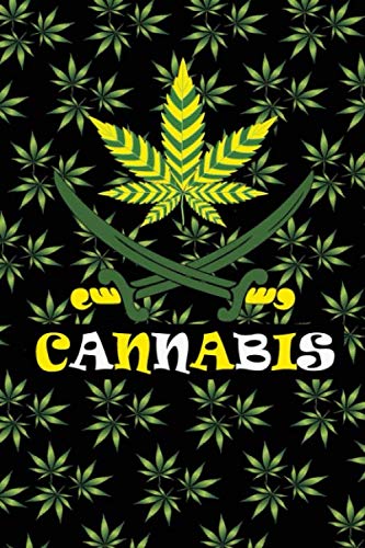 CANNABIS: cannabis note book ( marijuana ) : Live the best experience _Record your diary with the cute herbal cover cap